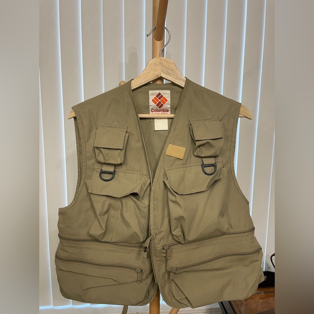 Columbia Vintage Fly Fishing Vest Medium